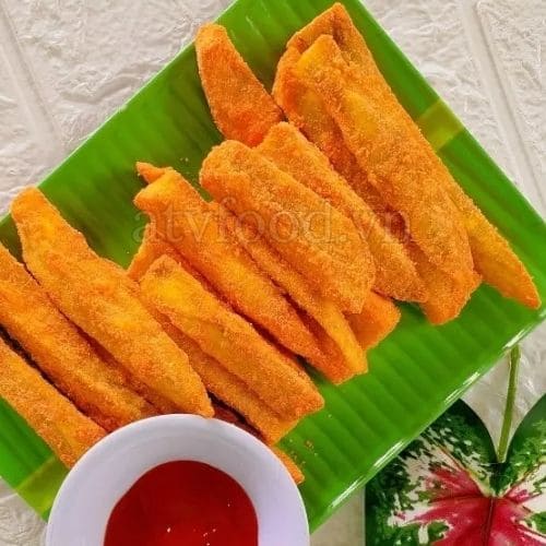Khoai Lang Thanh Tẩm Bột
