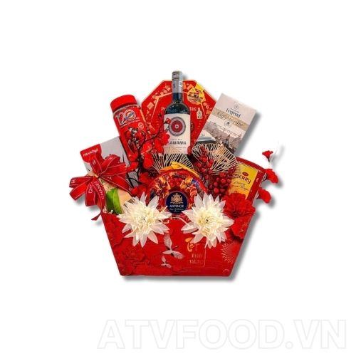 Giỏ quà Tết Phát Tài Phát Lộc