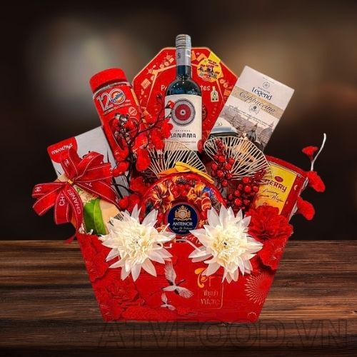 Giỏ quà Tết Phát Tài Phát Lộc