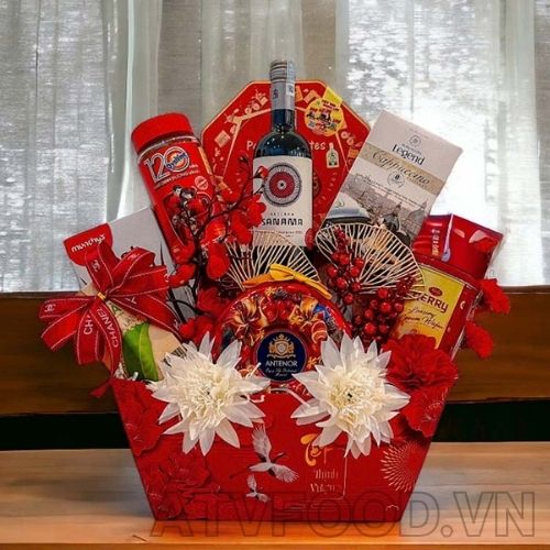 Giỏ quà Tết Phát Tài Phát Lộc