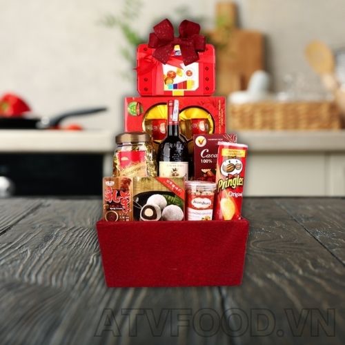 Giỏ quà tết Sang trọng 3