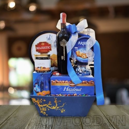 Giỏ quà Khai Xuân Năm Mới