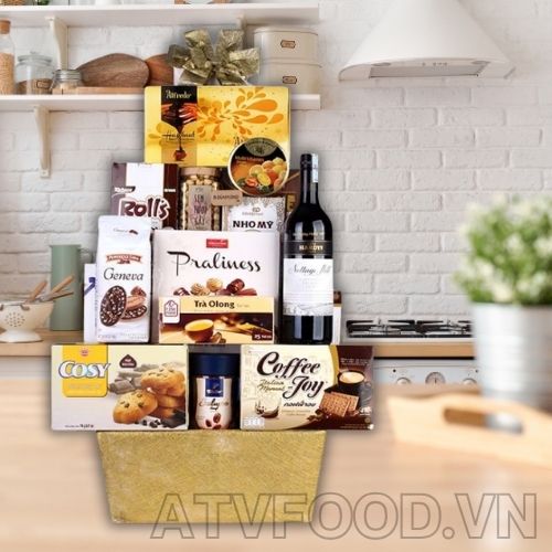 Giỏ quà tết Sang trọng 4