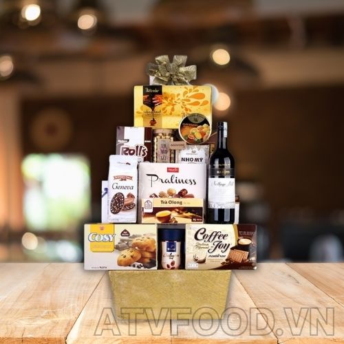 Giỏ quà tết Sang trọng 4