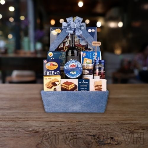 Giỏ quà tết Sang trọng 2