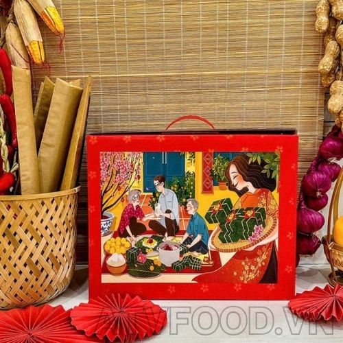 Hộp quà chúc Tết Sum Vầy AtvFood