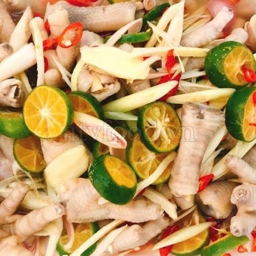 Chân Gà Có Xương CP cốt đủ 1kg